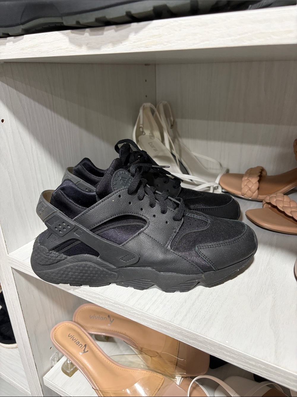 Nike Black huarache Trainer Sneakers